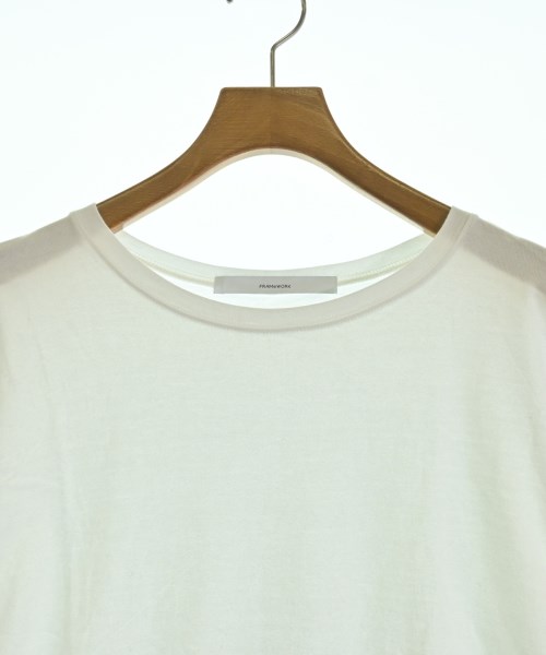 FRAMeWORK（フレームワーク）Tシャツ・カットソー 白 サイズ:F レディース/2200702552113