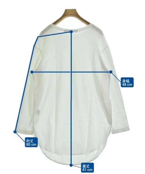FRAMeWORK（フレームワーク）Tシャツ・カットソー 白 サイズ:F レディース/2200702552113