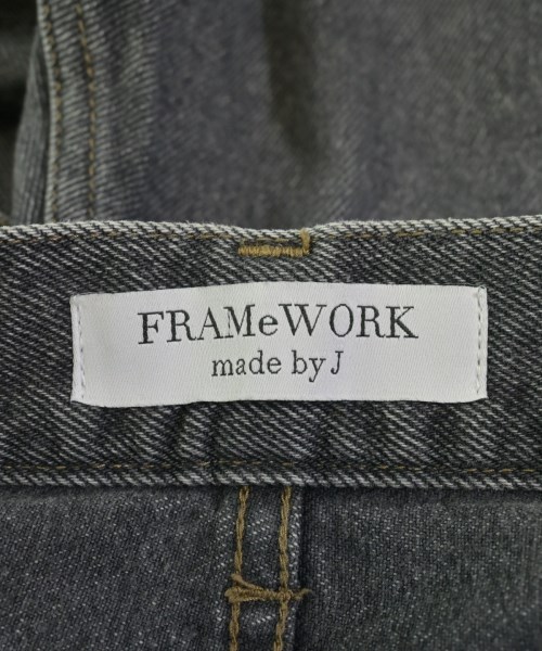 FRAMeWORK（フレームワーク）デニムパンツ 黒 サイズ:M レディース/2200704781085