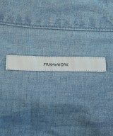 FRAMeWORK（フレームワーク）カジュアルシャツ 青 サイズ:F レディース/2200705600019