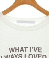 FRAMeWORK（フレームワーク）Tシャツ・カットソー 白 サイズ:F レディース/2200699482066