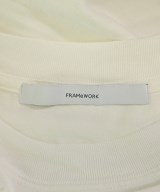 FRAMeWORK（フレームワーク）Tシャツ・カットソー 白 サイズ:F レディース/2200699482080