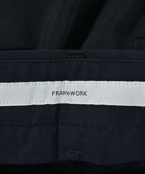 FRAMeWORK（フレームワーク）スラックス 紺 サイズ:36(S位) レディース/2200699482110