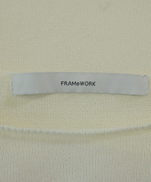 FRAMeWORK（フレームワーク）ニット・セーター 白 サイズ:F レディース/2200705438032