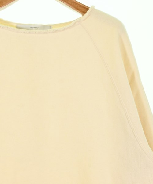 FRAMeWORK（フレームワーク）Tシャツ・カットソー 白 サイズ:F レディース/2200699644075