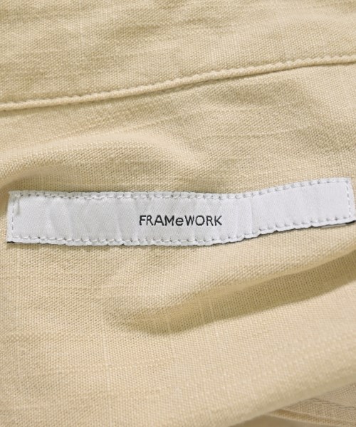FRAMeWORK（フレームワーク）カジュアルシャツ ベージュ サイズ:F レディース/2200704807020