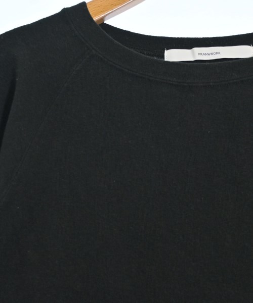 FRAMeWORK（フレームワーク）Tシャツ・カットソー 黒 サイズ:-(M位) レディース/2200706343076