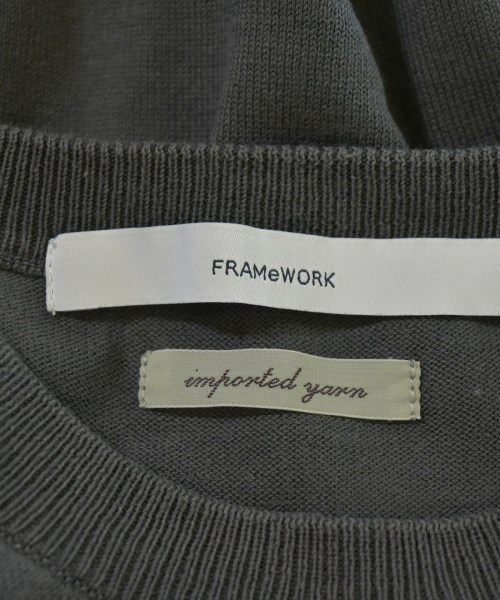 FRAMeWORK（フレームワーク）ニット・セーター グレー サイズ:F レディース/2200709027065