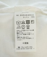 FRAMeWORK（フレームワーク）Tシャツ・カットソー 白 サイズ:F レディース/2200705124454