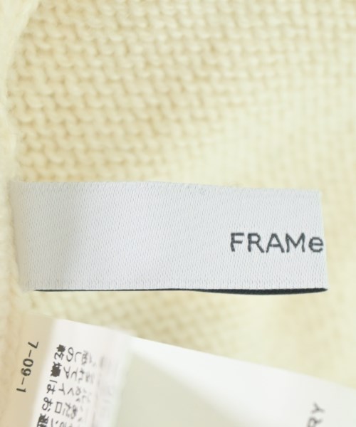 FRAMeWORK（フレームワーク）カーディガン 白 サイズ:F レディース/2200707679204