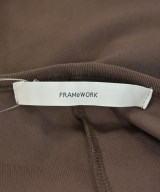 FRAMeWORK（フレームワーク）ワンピース 茶 サイズ:36(S位) レディース/2200704942318