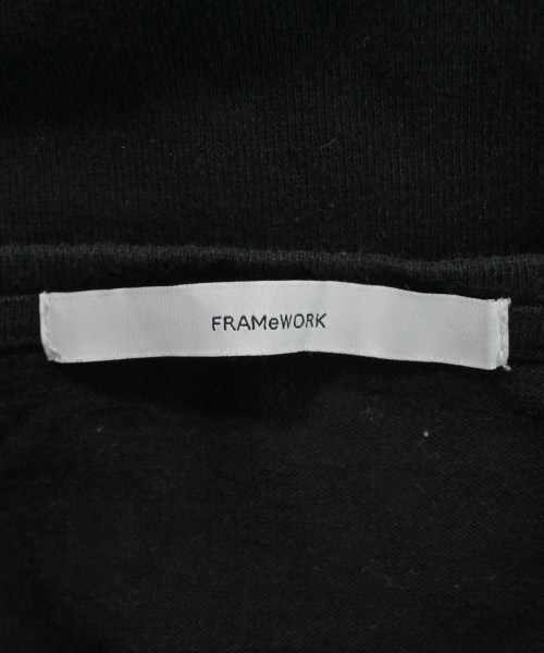 FRAMeWORK（フレームワーク）Tシャツ・カットソー 黒 サイズ:F レディース/2200660181073