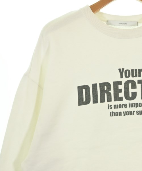 FRAMeWORK（フレームワーク）スウェット 白 サイズ:-(M位) レディース/2200663050031