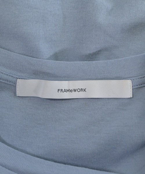 FRAMeWORK（フレームワーク）Tシャツ・カットソー 青 サイズ:-(M位) レディース/2200659989024