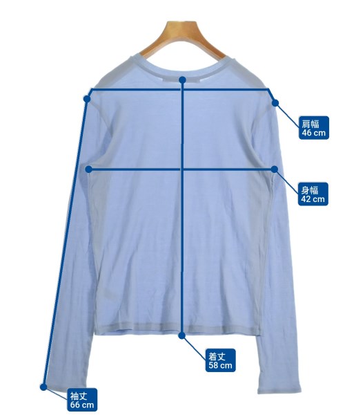 FRAMeWORK（フレームワーク）Tシャツ・カットソー 青 サイズ:-(M位) レディース/2200659989024