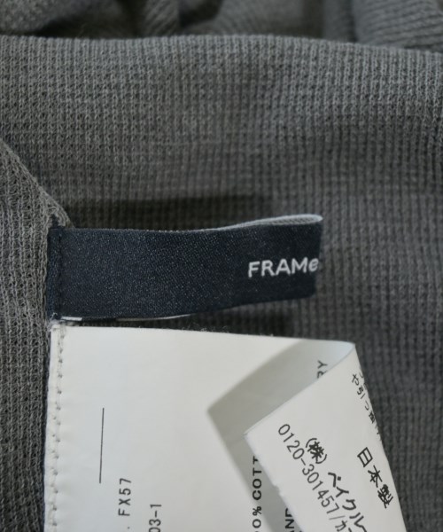 FRAMeWORK（フレームワーク）Tシャツ・カットソー グレー サイズ:F レディース/2200658372636