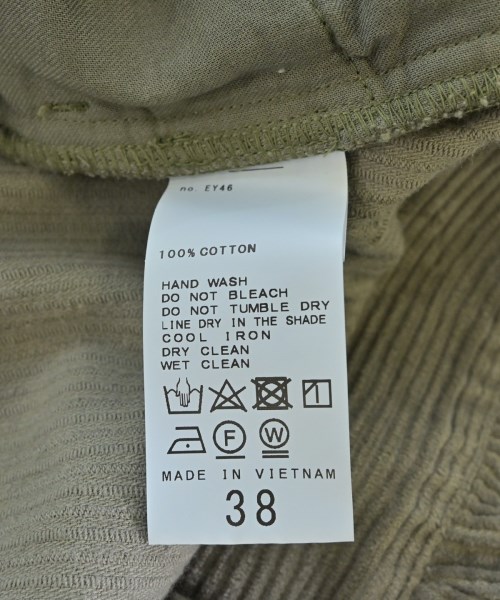 FRAMeWORK（フレームワーク）その他 カーキ サイズ:38(M位) レディース/2200659511027