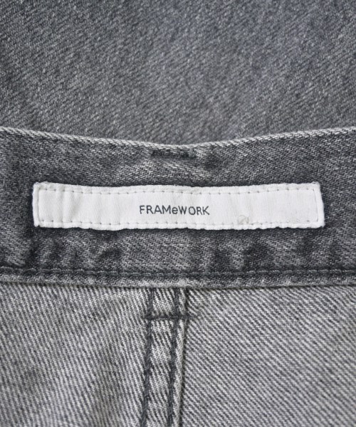 FRAMeWORK（フレームワーク）デニムパンツ 黒 サイズ:36(S位) レディース/2200661552131