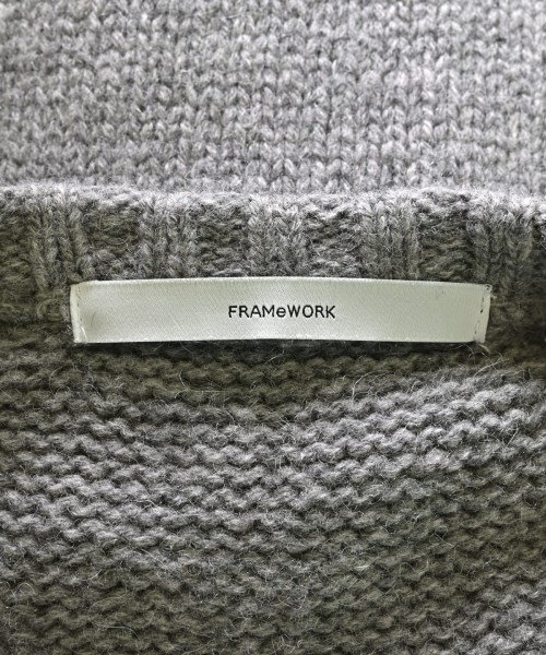 FRAMeWORK（フレームワーク）カーディガン グレー サイズ:F レディース/2200660615165