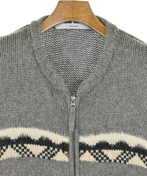 FRAMeWORK（フレームワーク）カーディガン グレー サイズ:F レディース/2200660615165