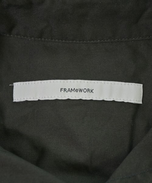 FRAMeWORK（フレームワーク）カジュアルシャツ グレー サイズ:F レディース/2200663835010