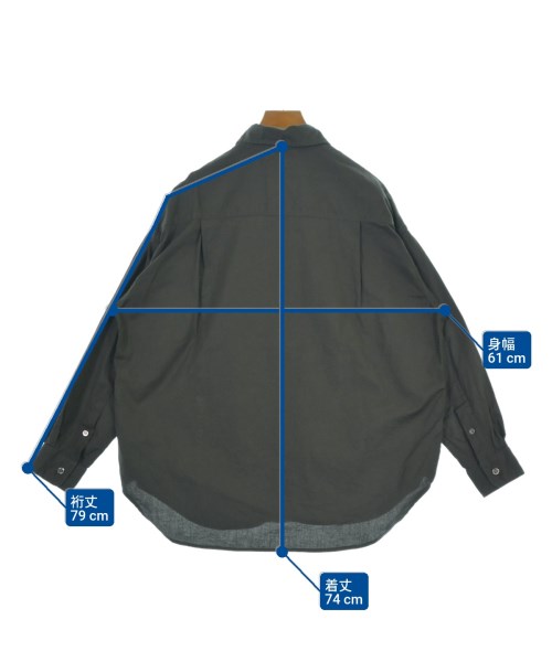 FRAMeWORK（フレームワーク）カジュアルシャツ グレー サイズ:F レディース/2200663835010