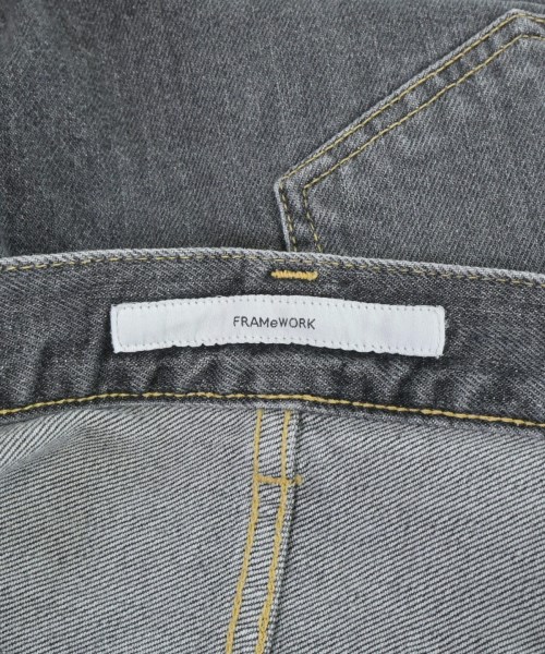 FRAMeWORK（フレームワーク）デニムパンツ グレー サイズ:34(XS位) レディース/2200663908011