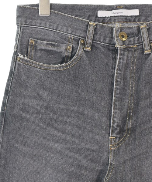 FRAMeWORK（フレームワーク）デニムパンツ グレー サイズ:34(XS位) レディース/2200663908011