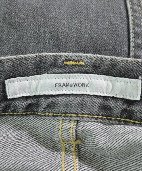 FRAMeWORK（フレームワーク）デニムパンツ グレー サイズ:38(M位) レディース/2200663169016