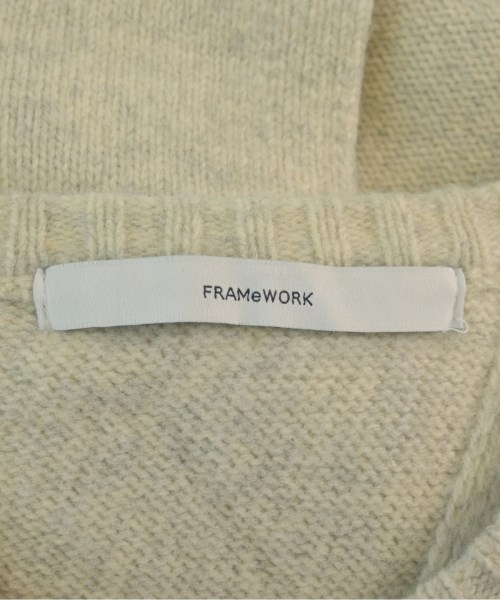 FRAMeWORK（フレームワーク）ニット・セーター 白 サイズ:F レディース/2200664279035