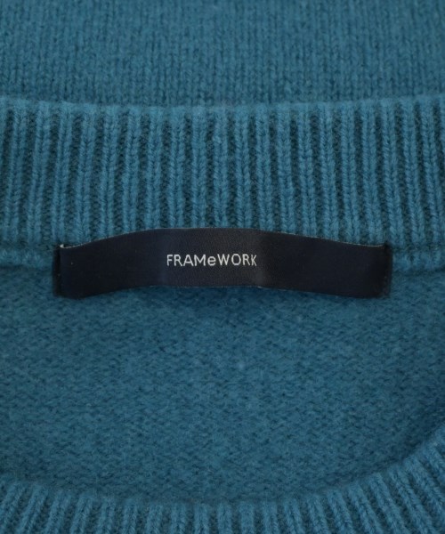 FRAMeWORK（フレームワーク）ニット・セーター 青 サイズ:F レディース/2200663597017