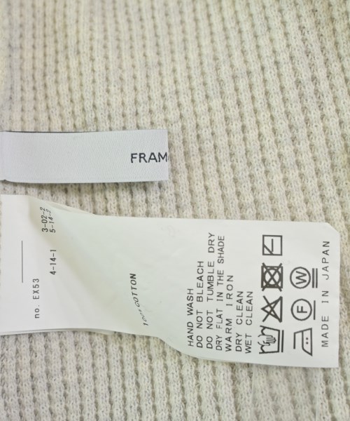 FRAMeWORK（フレームワーク）Tシャツ・カットソー ベージュ サイズ:F レディース/2200624539117