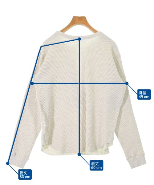 FRAMeWORK（フレームワーク）Tシャツ・カットソー ベージュ サイズ:F レディース/2200624539117