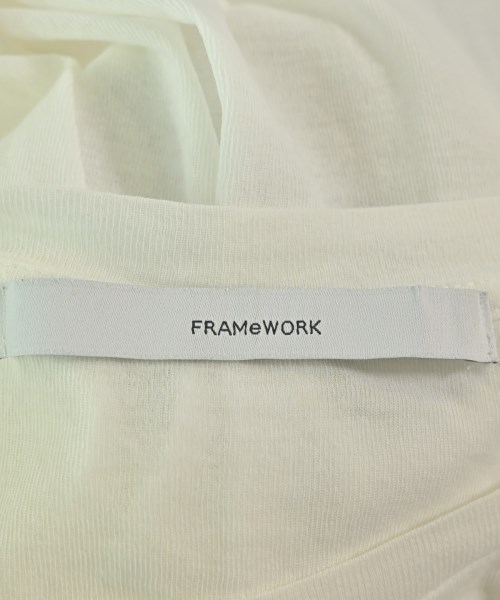 FRAMeWORK（フレームワーク）Tシャツ・カットソー 白 サイズ:-(M位) レディース/2200624539193