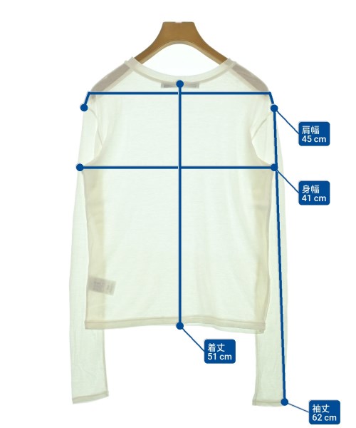 FRAMeWORK（フレームワーク）Tシャツ・カットソー 白 サイズ:-(M位) レディース/2200624539209