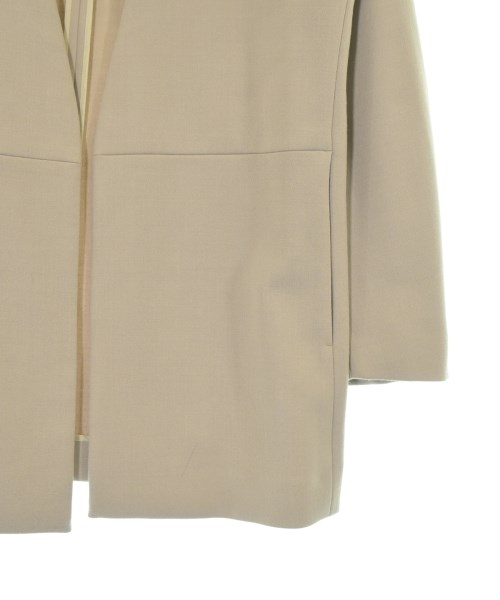 FRAMeWORK（フレームワーク）ノーカラージャケット ベージュ サイズ:36(S位) レディース/2200664186074