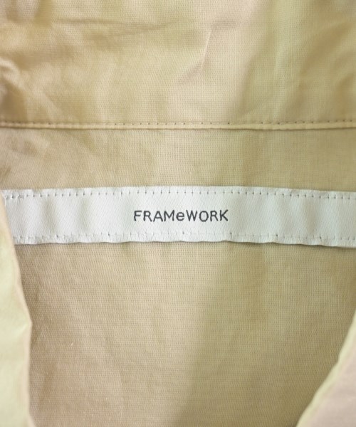 FRAMeWORK（フレームワーク）カジュアルシャツ ベージュ サイズ:-(M位) レディース/2200666510129