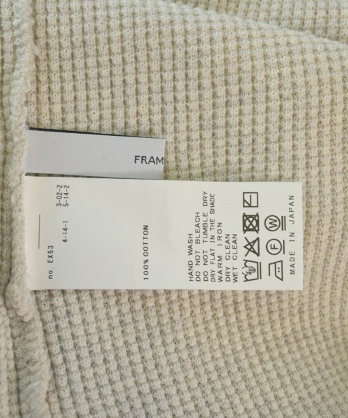 FRAMeWORK（フレームワーク）Tシャツ・カットソー ベージュ サイズ:F レディース/2200666359094