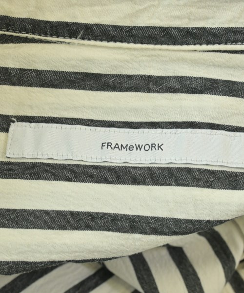 FRAMeWORK（フレームワーク）カジュアルシャツ 白 サイズ:F レディース/2200666359155