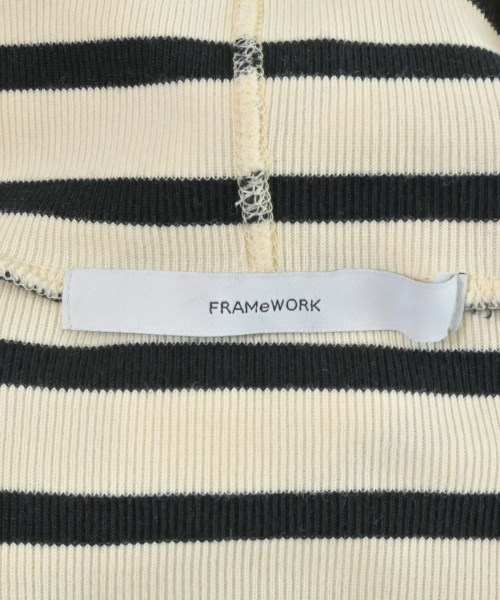 FRAMeWORK（フレームワーク）Tシャツ・カットソー 白 サイズ:F レディース/2200663967032