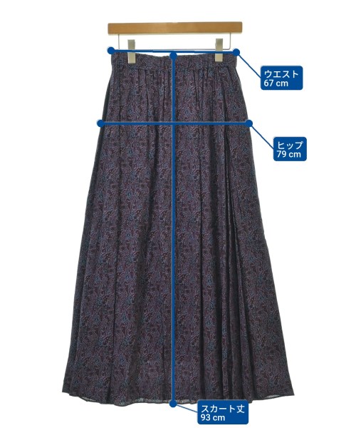 FRAMeWORK（フレームワーク）ロング・マキシ丈スカート 黒 サイズ:38(M位) レディース/2200666310040