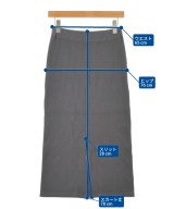 FRAMeWORK（フレームワーク）ロング・マキシ丈スカート グレー サイズ:36(S位) レディース/2200668126069