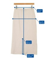 FRAMeWORK（フレームワーク）ロング・マキシ丈スカート ベージュ サイズ:36(S位) レディース/2200668126076