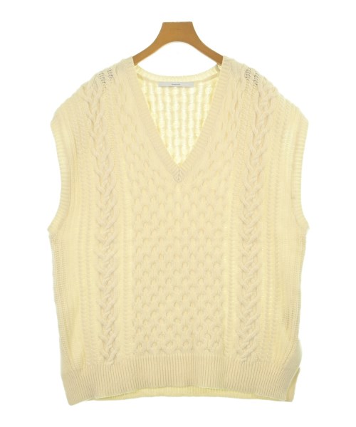 FRAMeWORK(フレームワーク)ベスト 白 サイズ:F/2200631619024