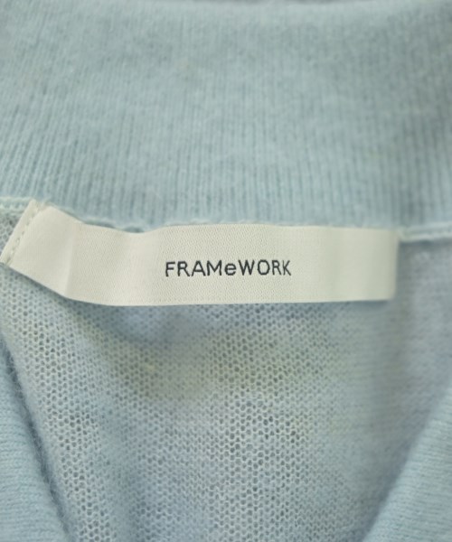 FRAMeWORK（フレームワーク）カーディガン 青 サイズ:F レディース/2200666214027