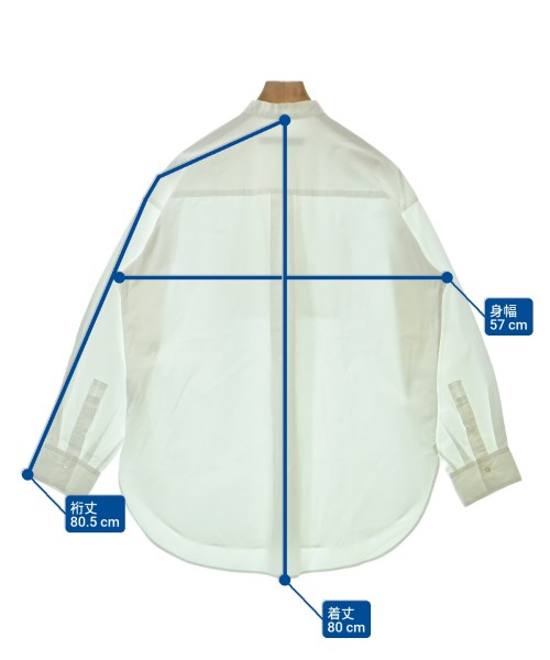 FRAMeWORK（フレームワーク）カジュアルシャツ 白 サイズ:F レディース/2200663656080