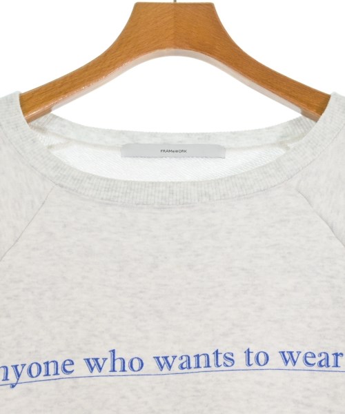 FRAMeWORK（フレームワーク）スウェット グレー サイズ:F レディース/2200663983018