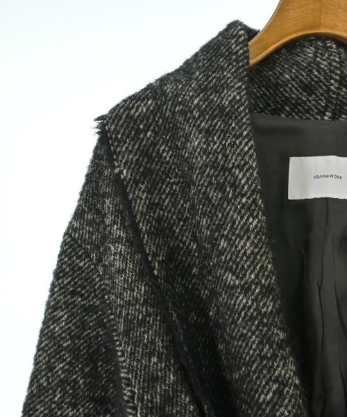 FRAMeWORK（フレームワーク）コート 黒 サイズ:36(S位) レディース/2200668570039