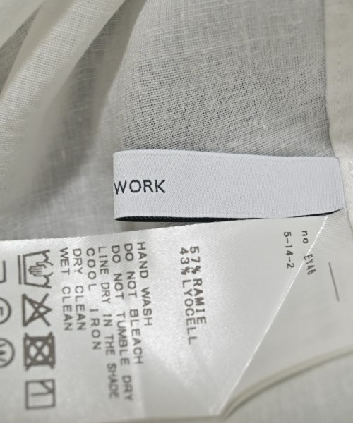 FRAMeWORK（フレームワーク）カジュアルシャツ 白 サイズ:-(M位) レディース/2200666210050