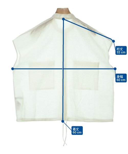 FRAMeWORK（フレームワーク）カジュアルシャツ 白 サイズ:-(M位) レディース/2200666210050